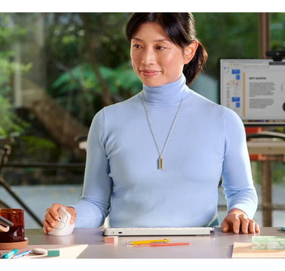 Mouse Vertical Inalámbrico Logitech Ergo Lift Ergonómico