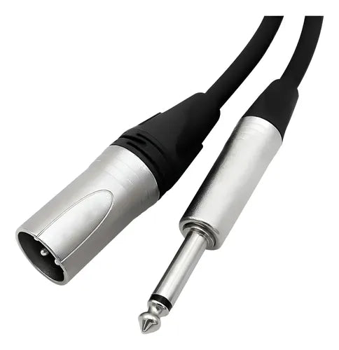 Cable Audio Xlr Macho Jack Mono 6 Metros Ulink Profesional