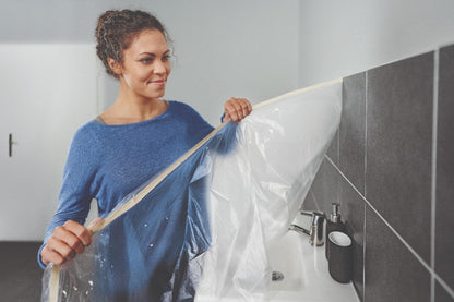 Pack 3 Plástico Protector Adhesivo 15mt X 2600mm 2 En 1 Tesa