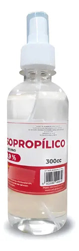 Alcohol Isopropílico 99% Alta Pureza 300cc Atomizador Utek