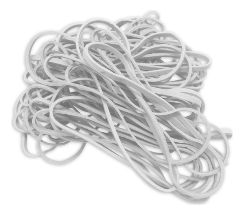Bolsa Elásticos De 500 Gramos Praha Banda Elástica