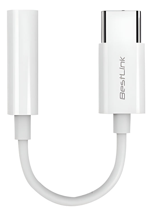 Adaptador Audio Usb Tipo C A Plug Jack 3.5mm Bestlink