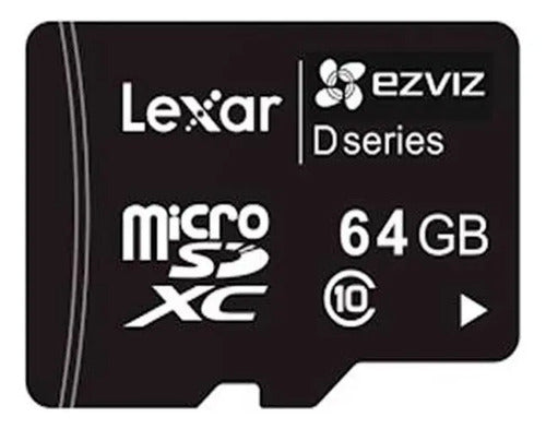 Tarjeta Memoria Ezviz Cscmt 64 Gb Micro Sd Alta Velocidad