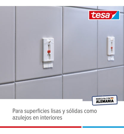 Clavo Adhesivo Ajustable Removible Tesa Superficie Lisa 4kg