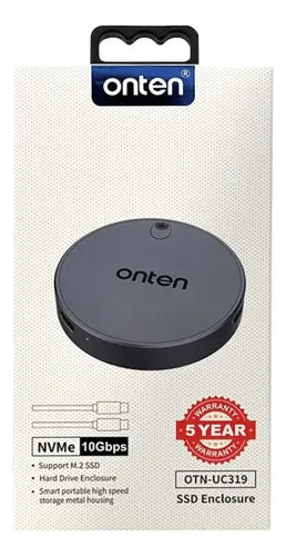 Cofre Magnetico Ssd Nvme Usb-c 3.2 Power Delivery Otn-uc319 Azul Petróleo