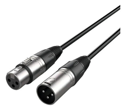 Cable De Audio Xlr Macho Hembra De 3 Mts Ul-mic-x2003