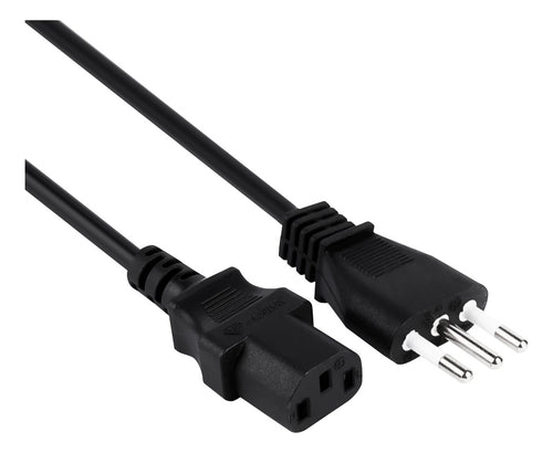 Cable De Poder Para Pc 250v 10amp 100% Cobre 1.8 Metros