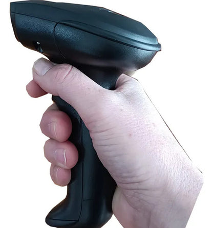 Lector Scanner Código Barra Qr Usb Con Cable Pack 2 Negro