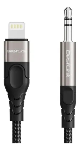 Cable Auxiliar 3.5mm Para Lightning 1.2 Metros Dispositivo