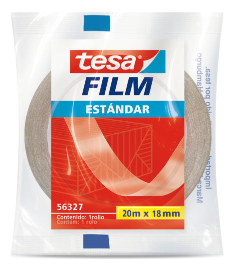 Cinta Adhesiva Standard 20m X 18mm Tesa