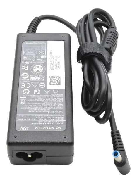Cargador Notebook Compatible Con Hp 19.5v 2.31a Punta Azul