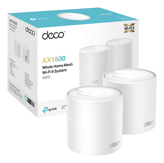 Sistema Wifi 6 Mesh Tp-link Deco X10 Ax1500 Gigabit Pack X 2