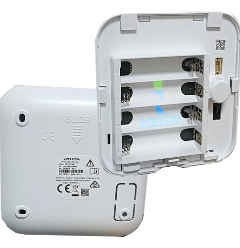 Sirena Interior Inalambrica Alarma Hikvision Axhome Color Blanco