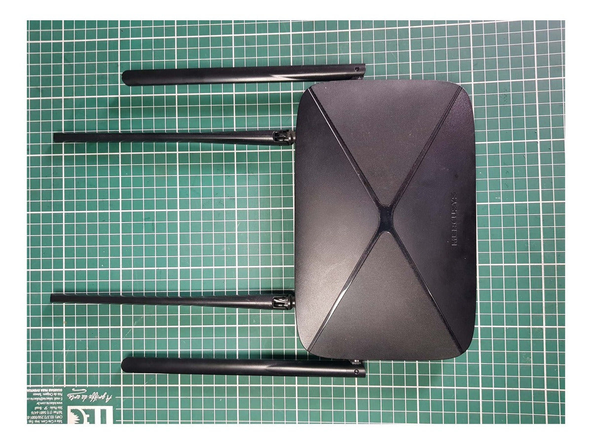 Router Mercusys Ac12g V1 Negro 110v/220v Gigabit