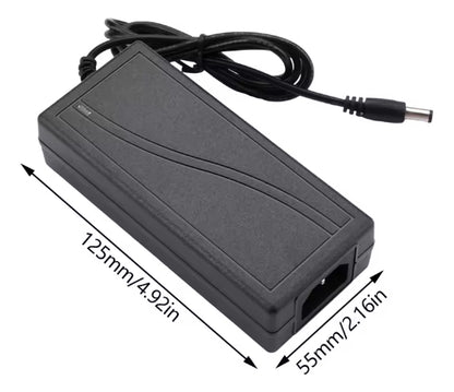 Cargador Transformador Fuente De Poder 12v 5a 60w 5.5x2.5mm