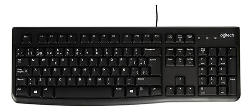 Teclado Alámbrico Usb Qwerty Español K120 Logitech