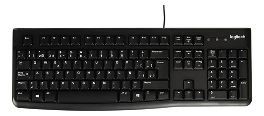 Teclado Alámbrico Usb Qwerty Español K120 Logitech
