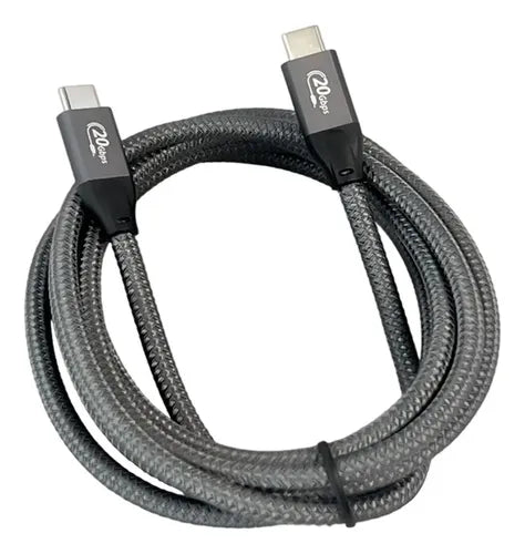 Cable Usb Tipo C A C Bestlink 100w 20gbps 2 Metros Negro