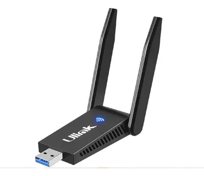 Adaptador Usb Wifi 1300mbps Bluetooth 5.0 Ulink Adw1300bt Negro
