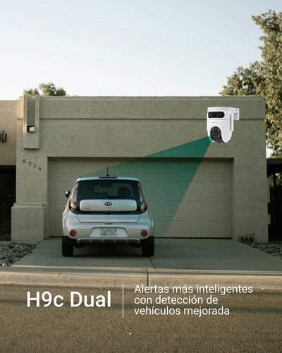 Camara Seguridad Wifi H9c Dual 3k Doble Lente 5mp Ezviz Blanco