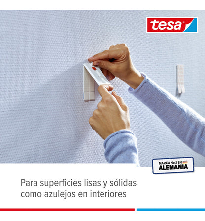 Clavo Adhesivo Ajustable Tesa Superficies Delicadas 2kg