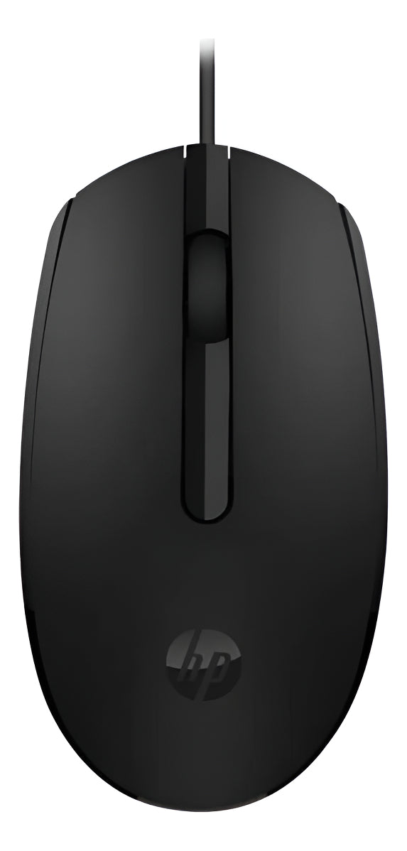 Mouse Óptico Alámbrico Usb Hp M10 Negro 1200 Dpi
