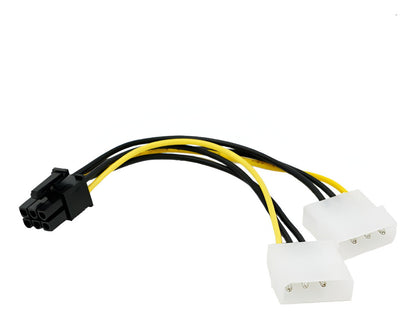 Cable Adaptador 2 Molex A Conector Pci Express
