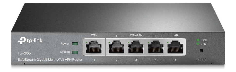 Router Gigabit Vpn Omada Er605 Hasta 4 Puertos Wan Gigabit