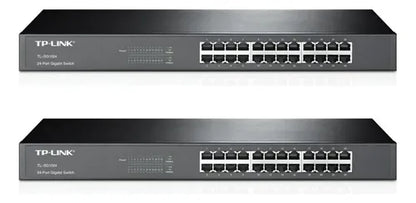 Pack 2 Switch 24 Puertos Tl-sg1024 Gigabit Tp-link
