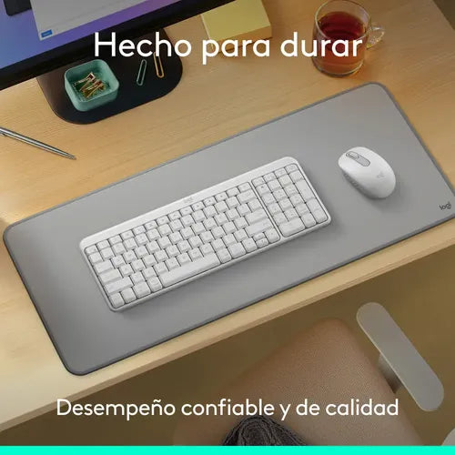 Teclado Inalámbrico Ligero Compacto Bluetooth Logitech K250 Blanco Español España