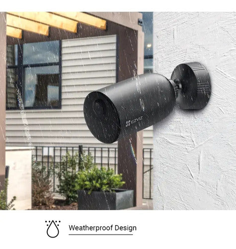Camara Wifi Eb3 2c3wfl 2k Sirena Exterior Ezviz Gris Oscuro