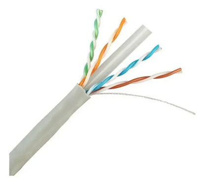 Cable Red Cat6 Utp 23 Awg Cca Caja 305 Mts 4x2x0.52mm Ulink