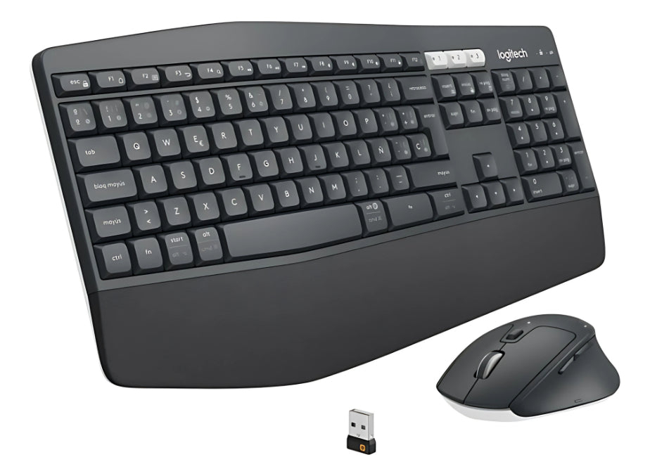 Pack Teclado Y Mouse Usb Inalámbrico Logitech Mk850 Español