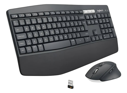 Pack Teclado Y Mouse Usb Inalámbrico Logitech Mk850 Español