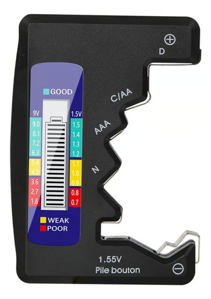 Tester Digital Probador Para Pilas Baterias