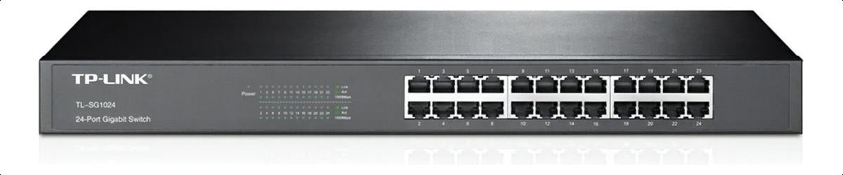 Switch Tp-link Tl-sg1024 Gigabit Rackmount