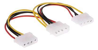 Cable Poder Splitter Ide Molex 4 Pines