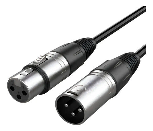 Cable Audio Xlr Macho Hembra 6 Metros Ulink Profesional