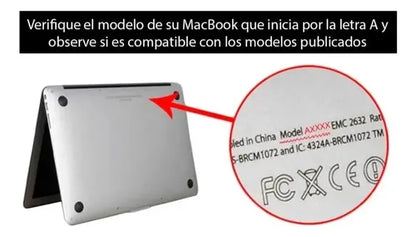 Carcasa Negra Para Macbook Air M1 New 13 Pulgadas Pack 2 Gk Negro