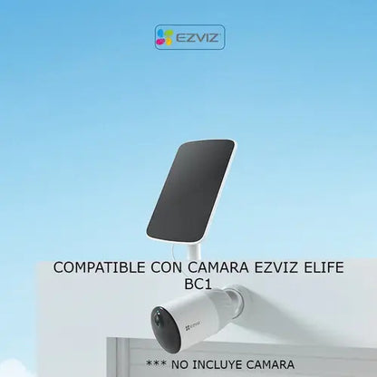 Panel Solar Para Cámaras Carga 5v 6.18w Impermeable Ezviz Ezviz
