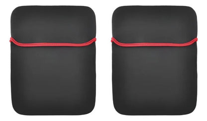 Fundas Notebook 14 Neopreno Reversible Negro Con Rojo Pack 2 Negro/rojo