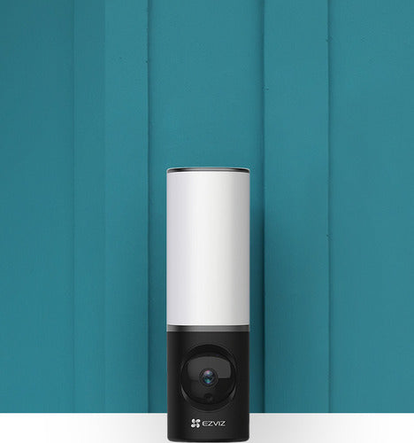 Cámara Lampara Seguridad Exterior Ip Lc3 Wifi 4mp Ezviz Blanco