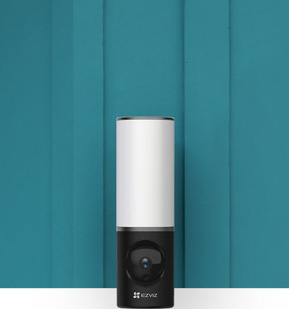 Cámara Lampara Seguridad Exterior Ip Lc3 Wifi 4mp Ezviz Blanco