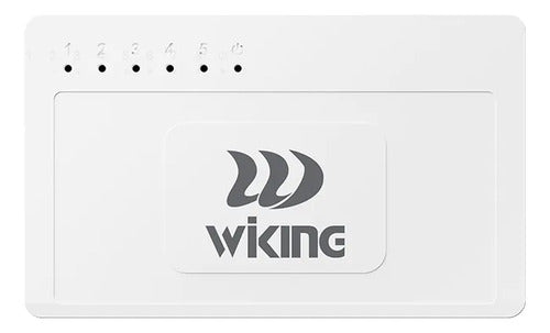 Switch 5 Puertos Ethernet No Administrable Wiking