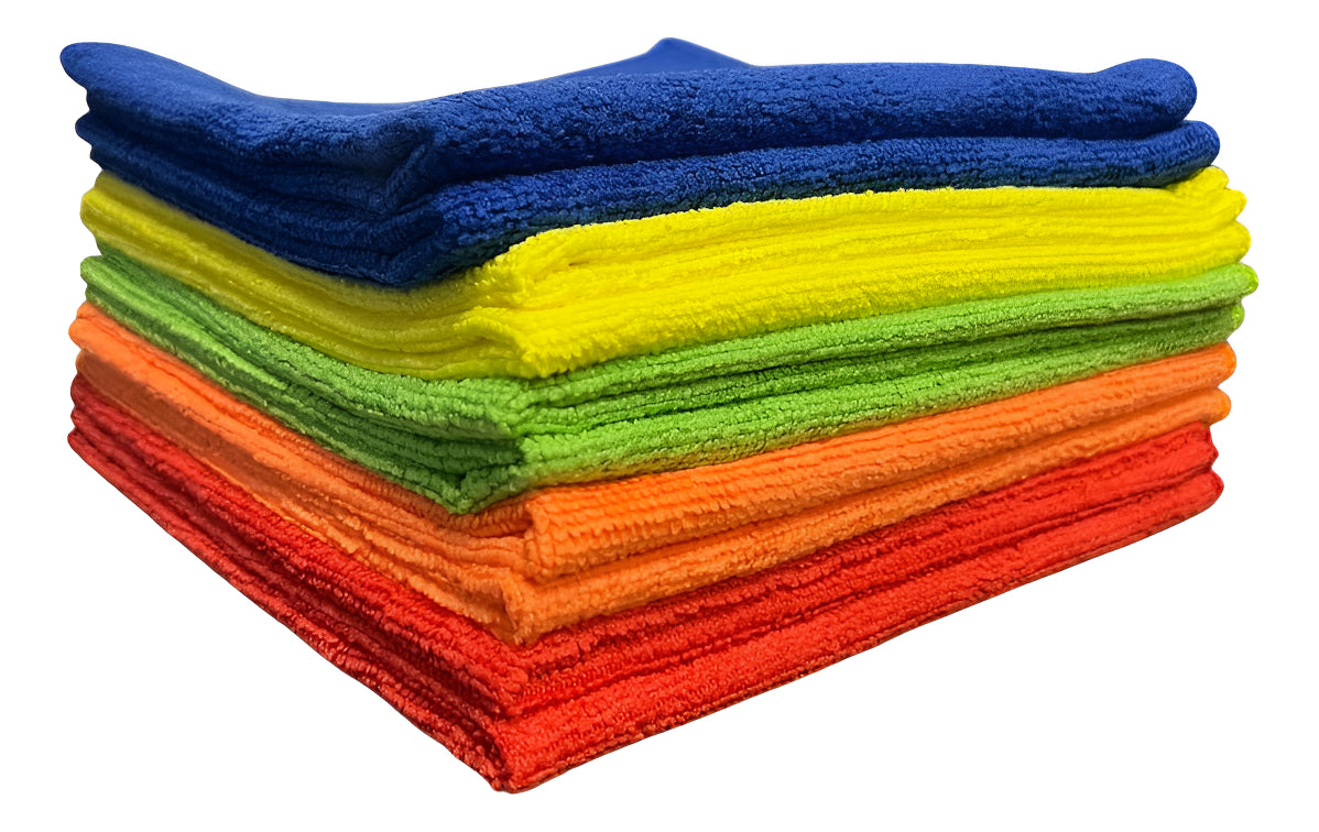 Paños Microfibra Secado Rápido 38 X 38 Cm Pack 10 Unidades