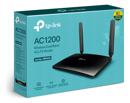 Router Inalámbrico Mr400 Ac1200 4g Lte Doble Banda Tp-link