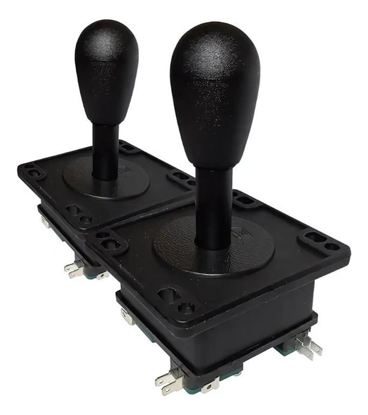 Palancas Arcade Joystick Metal Pack X2 Negro