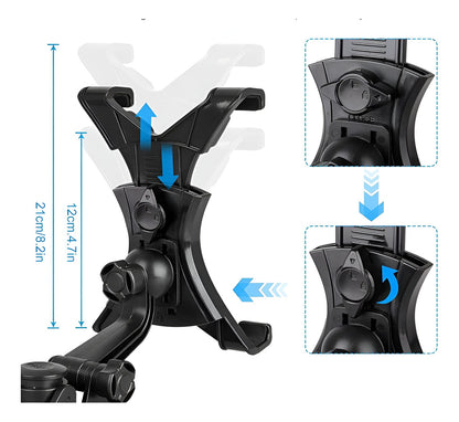 Soporte Universal Auto Ventosa Tablet iPad Huawei Sony