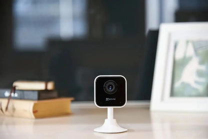 Cámara Seguridad Wifi Ezviz H1c 2mp Audio Color Blanco