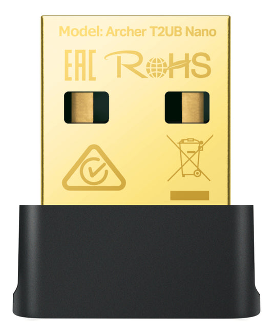Adaptador Usb Ac600 Nano Wifi Archer T2u Bluetooth 4.2